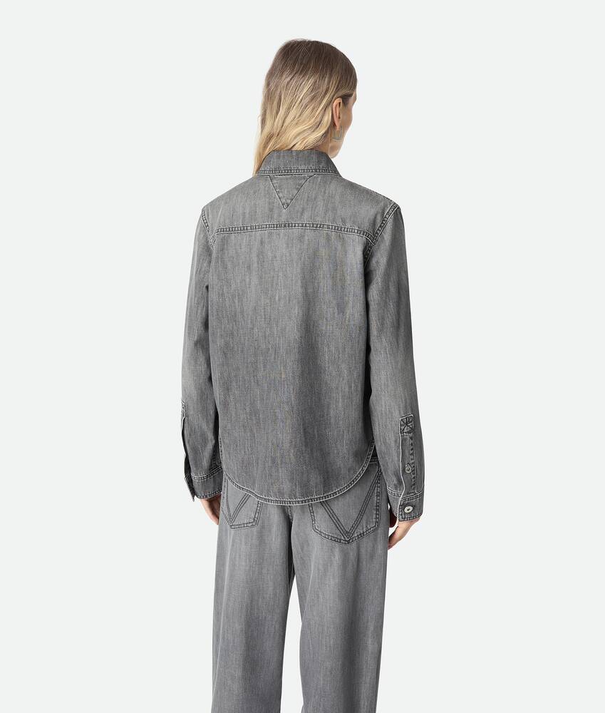 Black Denim Shirt - Image 4