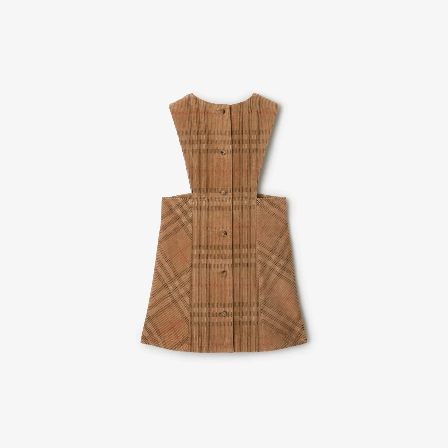 Check Corduroy Dress - Image 3