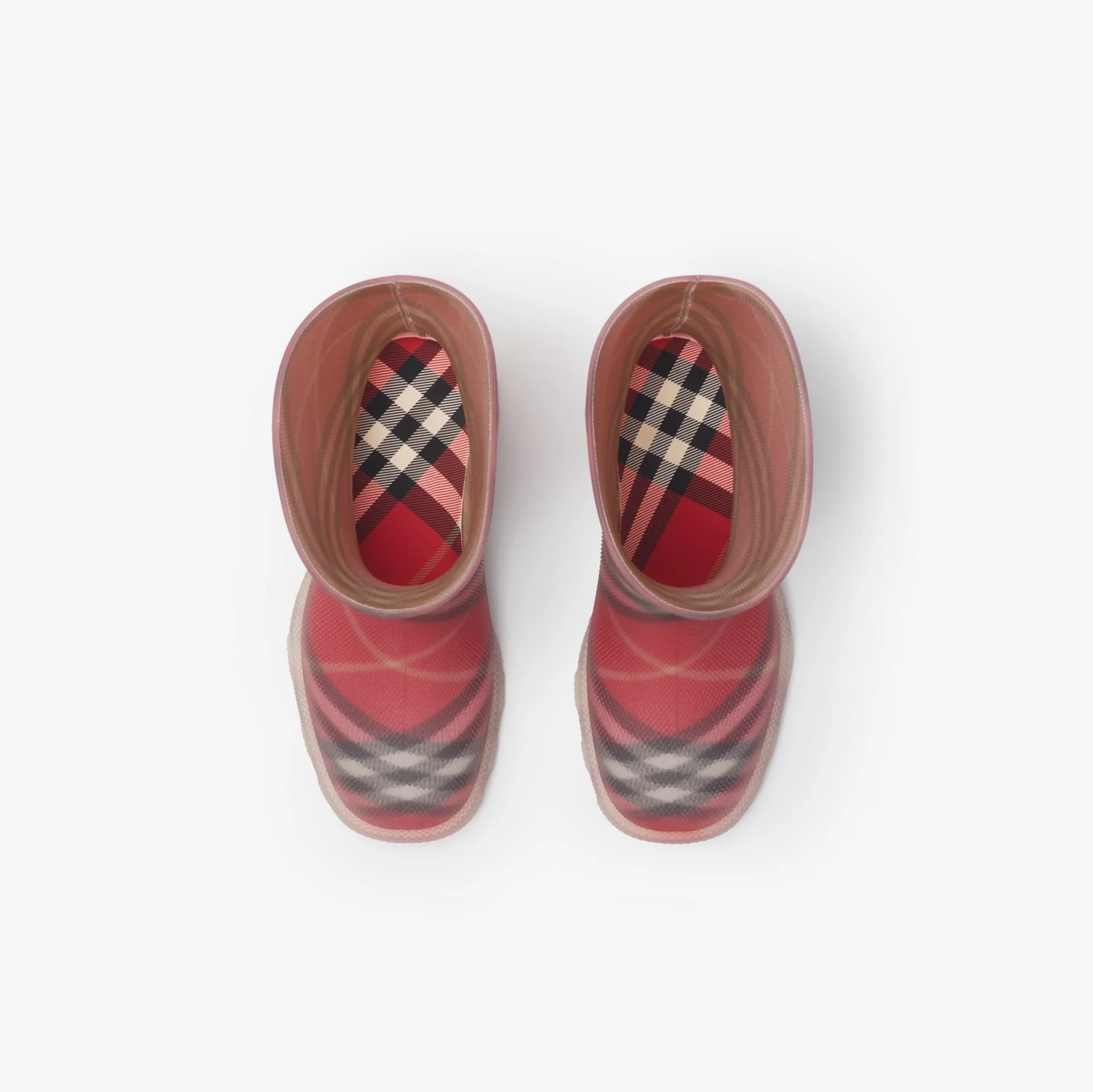 Check Rubber Marsh High Boots - Image 3