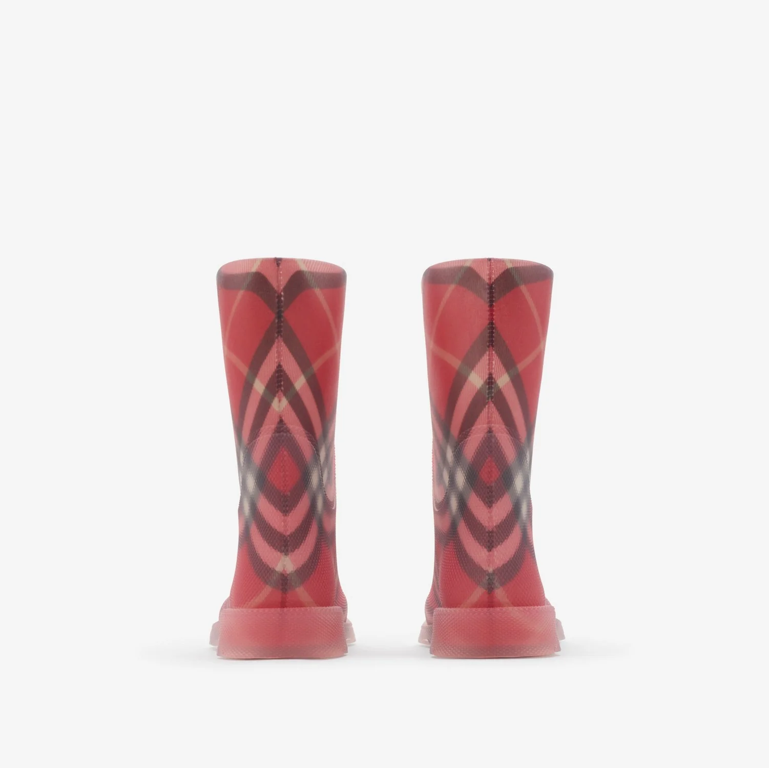 Check Rubber Marsh High Boots - Image 4