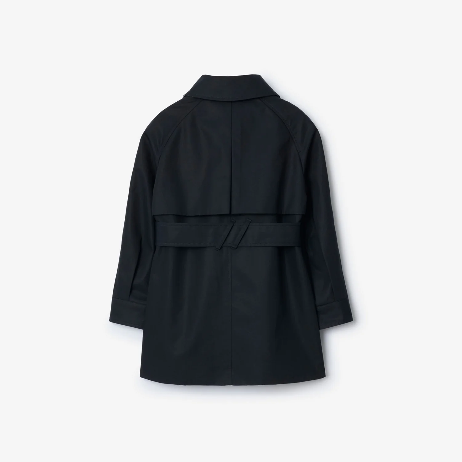 Cotton Hooded Trench Coat - Image 7