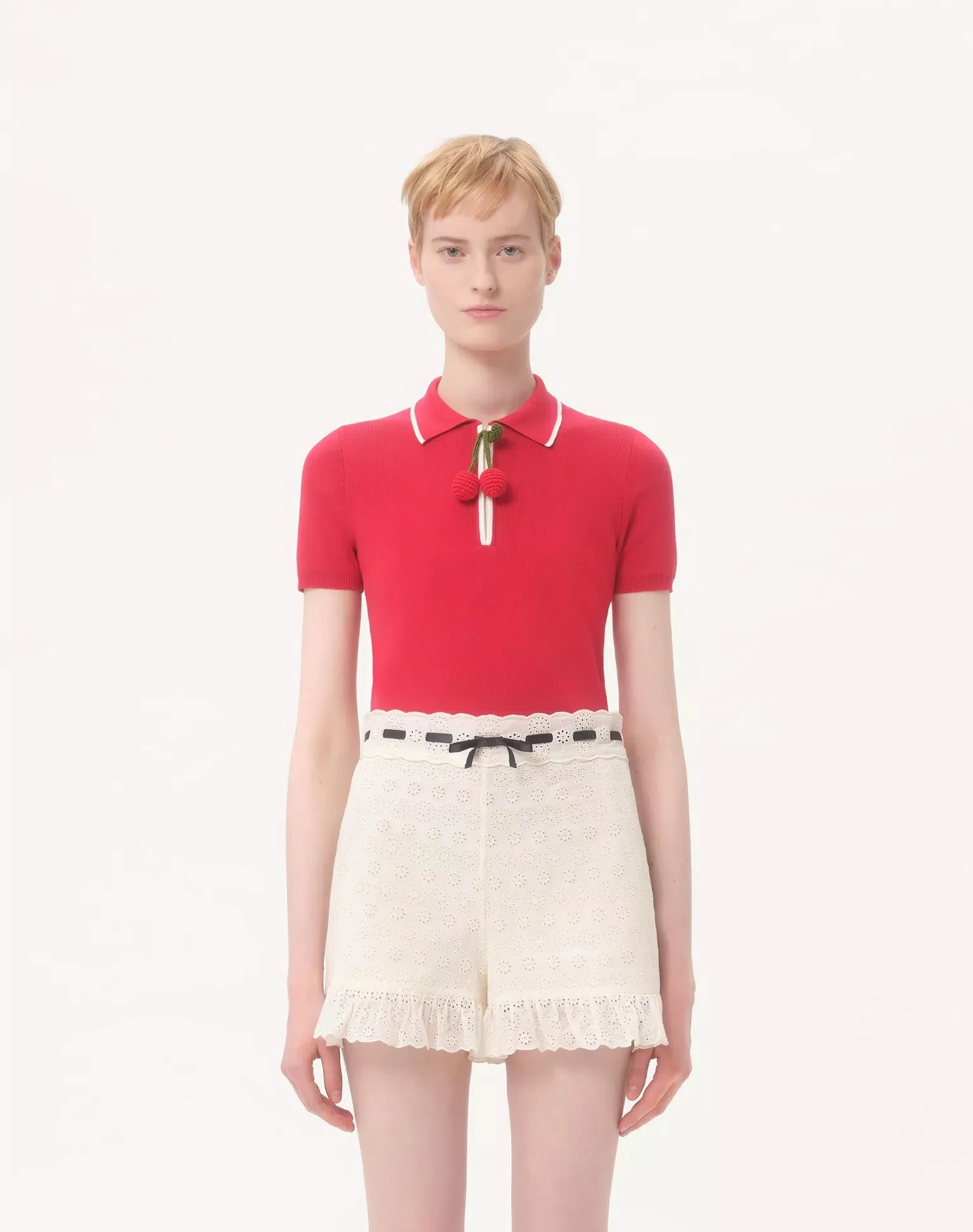 Cotton Top With Cherry - Image 6
