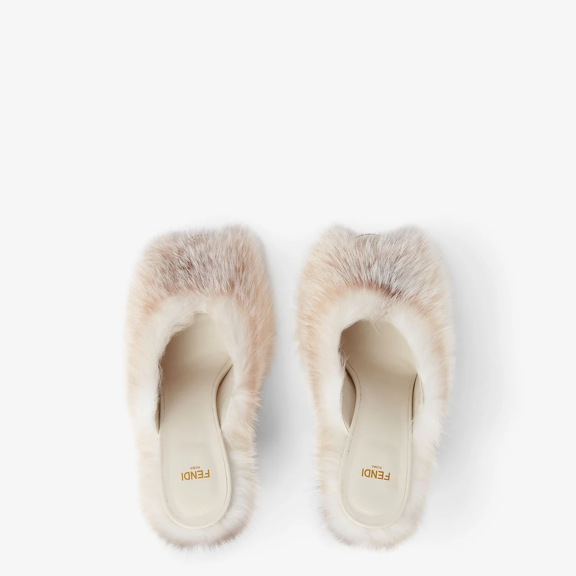 Fendi Arco  Shearling Sandals - Image 3