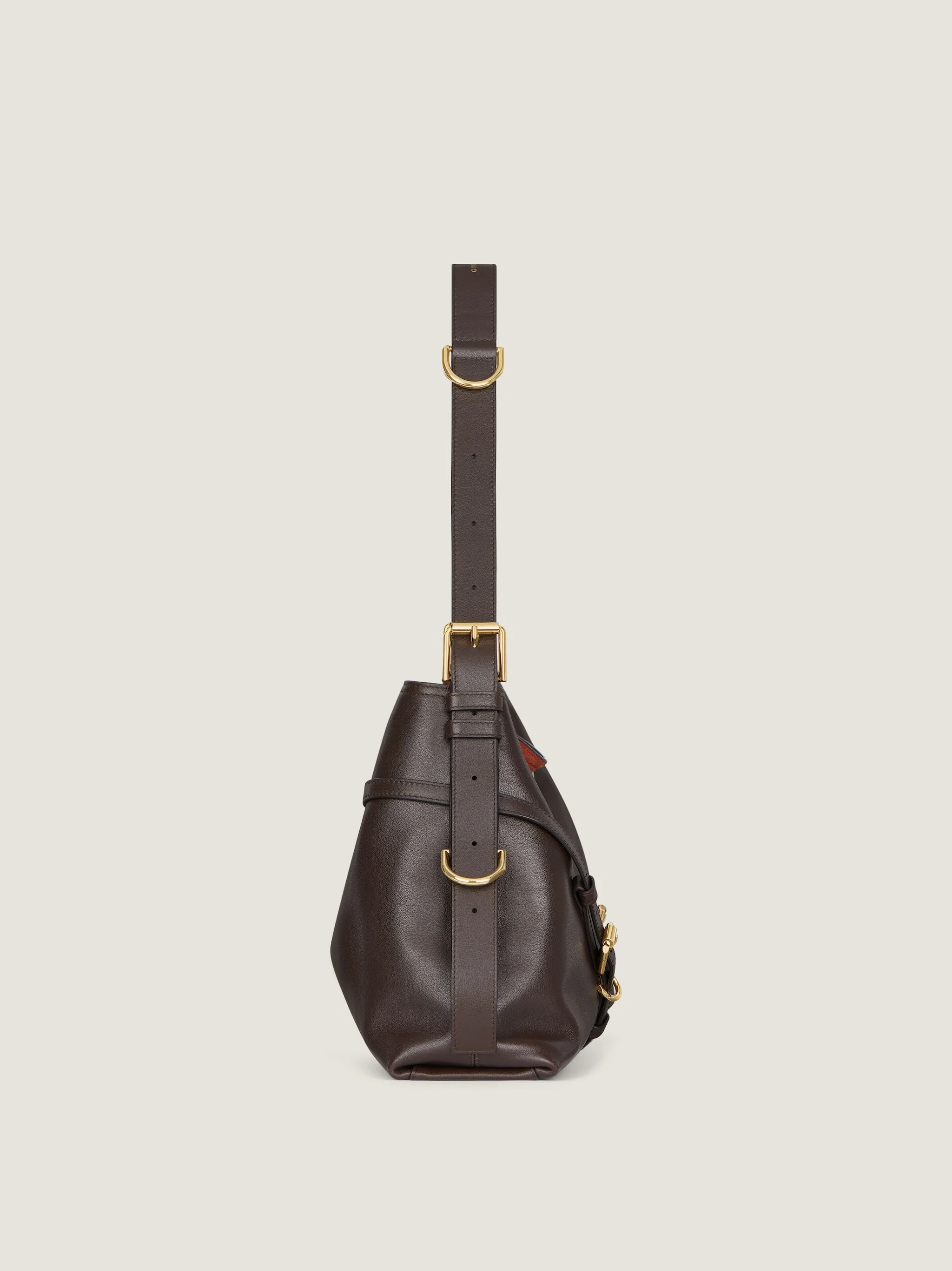 Medium Voyou Bag In Shiny Leather - Image 15