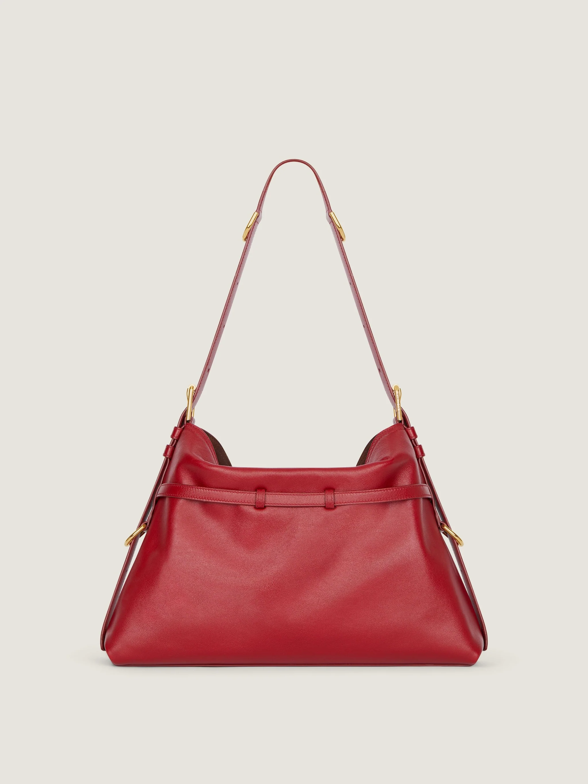 Medium Voyou Bag In Shiny Leather - Image 20