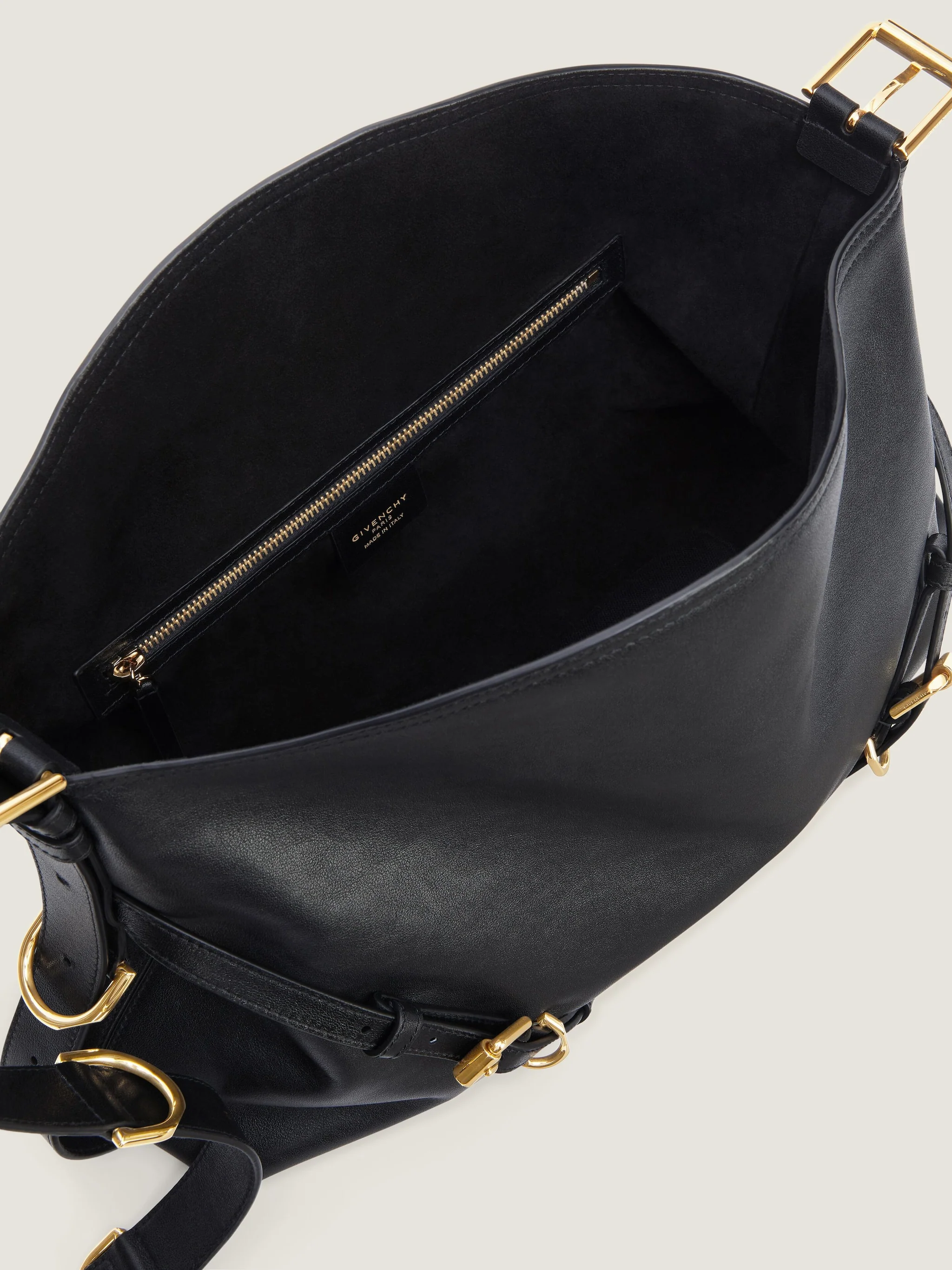 Medium Voyou Bag In Shiny Leather - Image 3