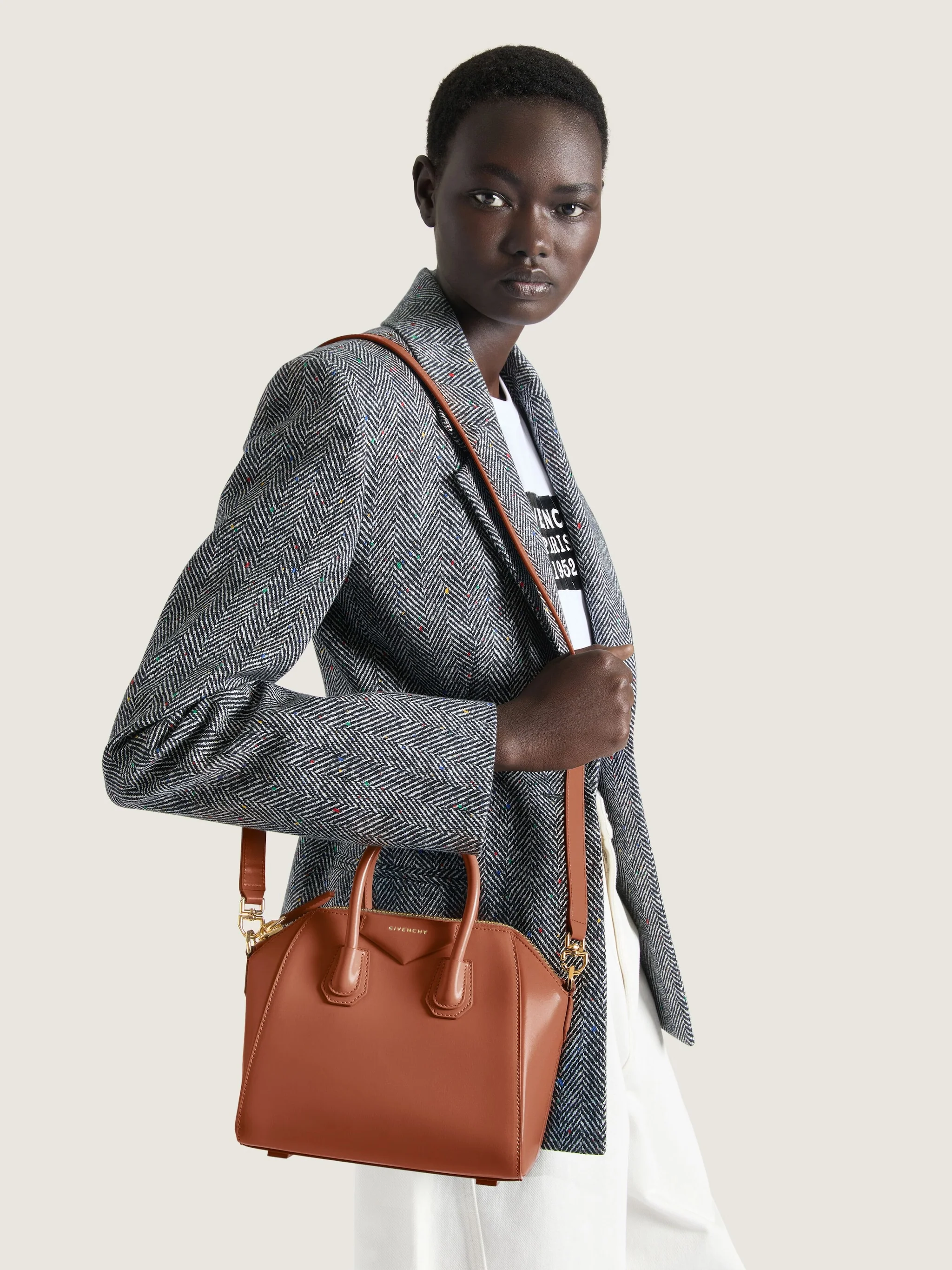 Mini Antigona Bag In Box Leather - Image 10