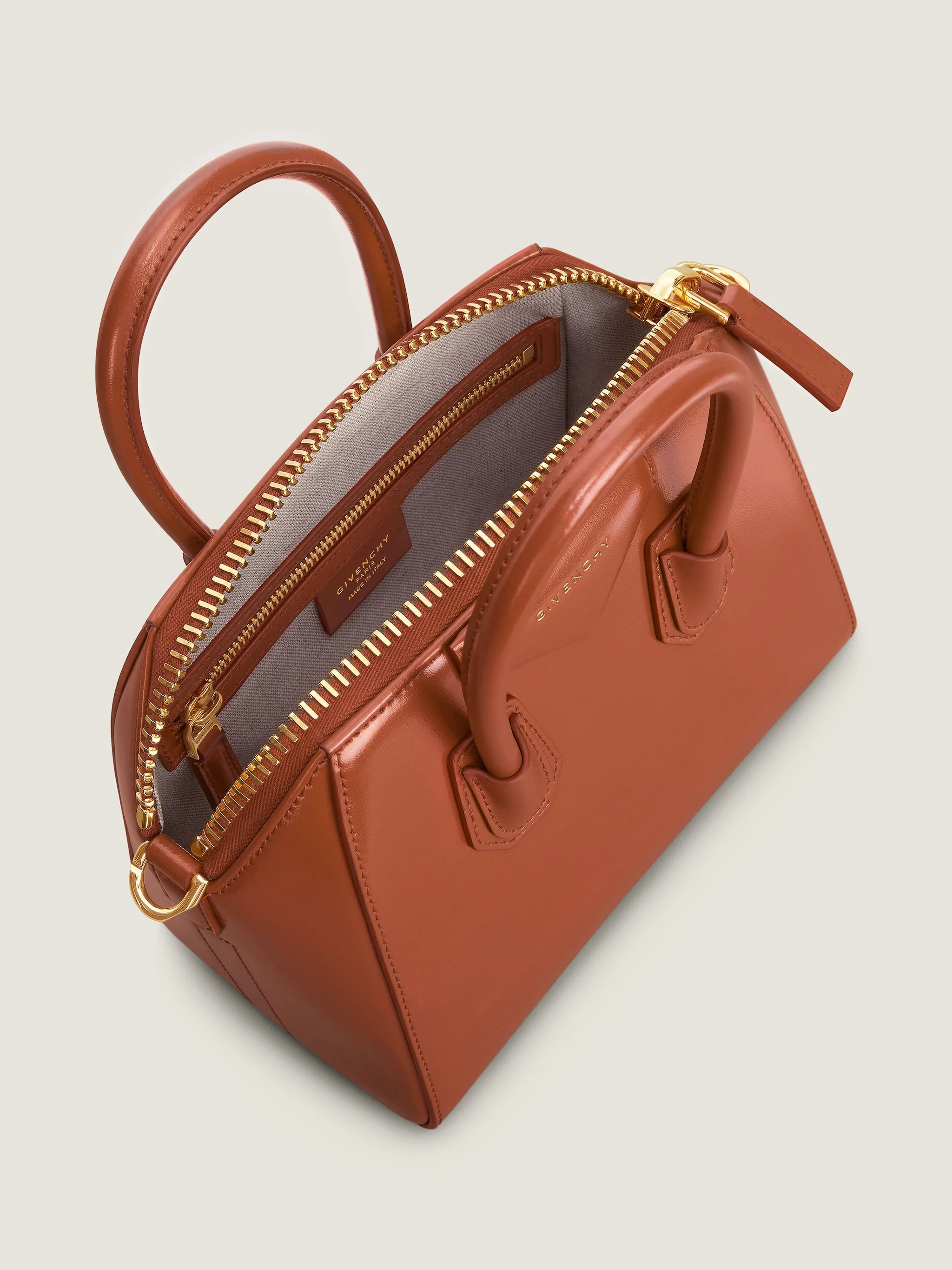 Mini Antigona Bag In Box Leather - Image 12