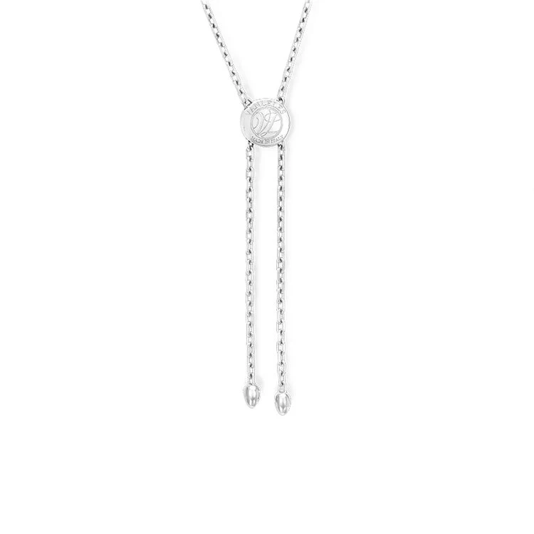 Pendant crafted in 18K White Gold Amor Collection - Image 3