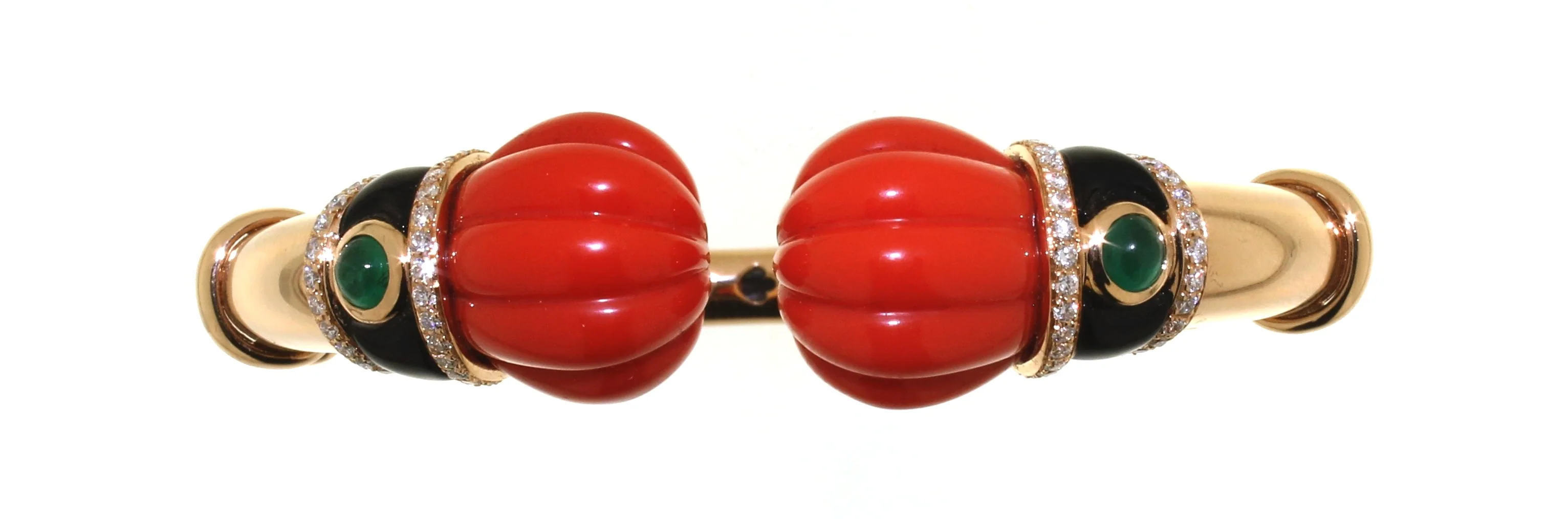 Rock'n'Roll Rose Gold Bangle - Image 4