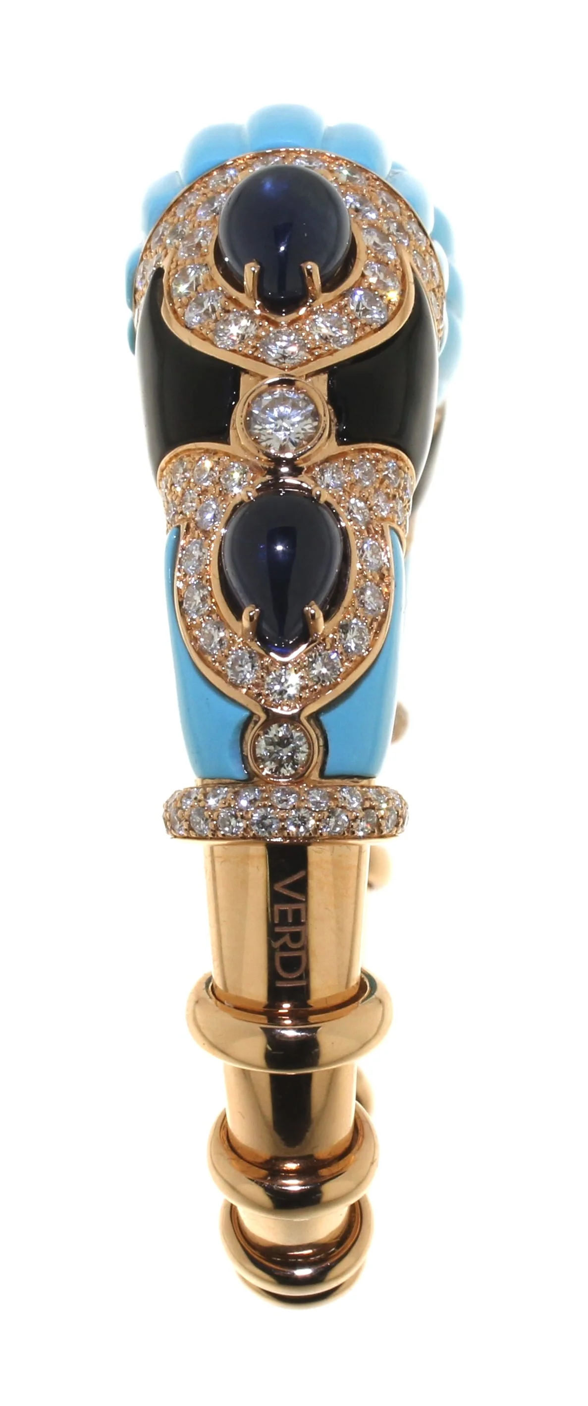 Rock'n'Roll Rose Gold Bangle - Image 3