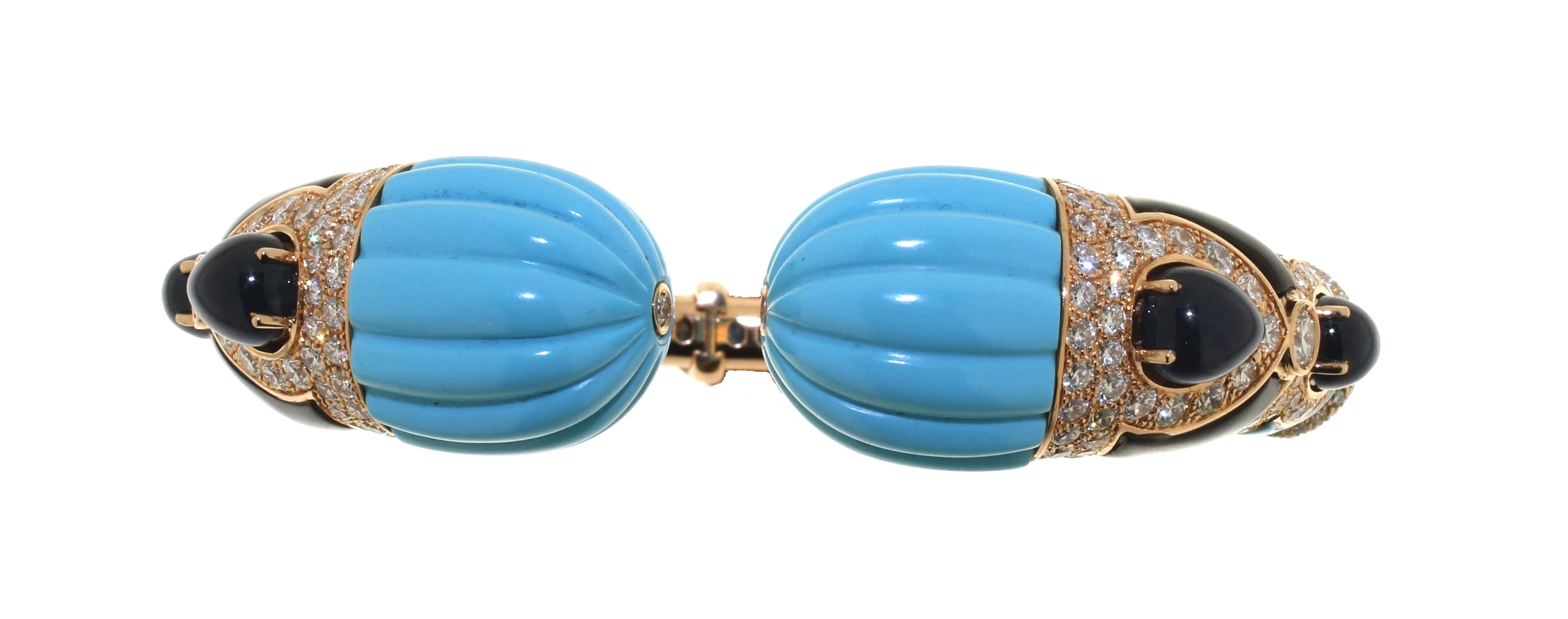 Rock'n'Roll Rose Gold Bangle - Image 4