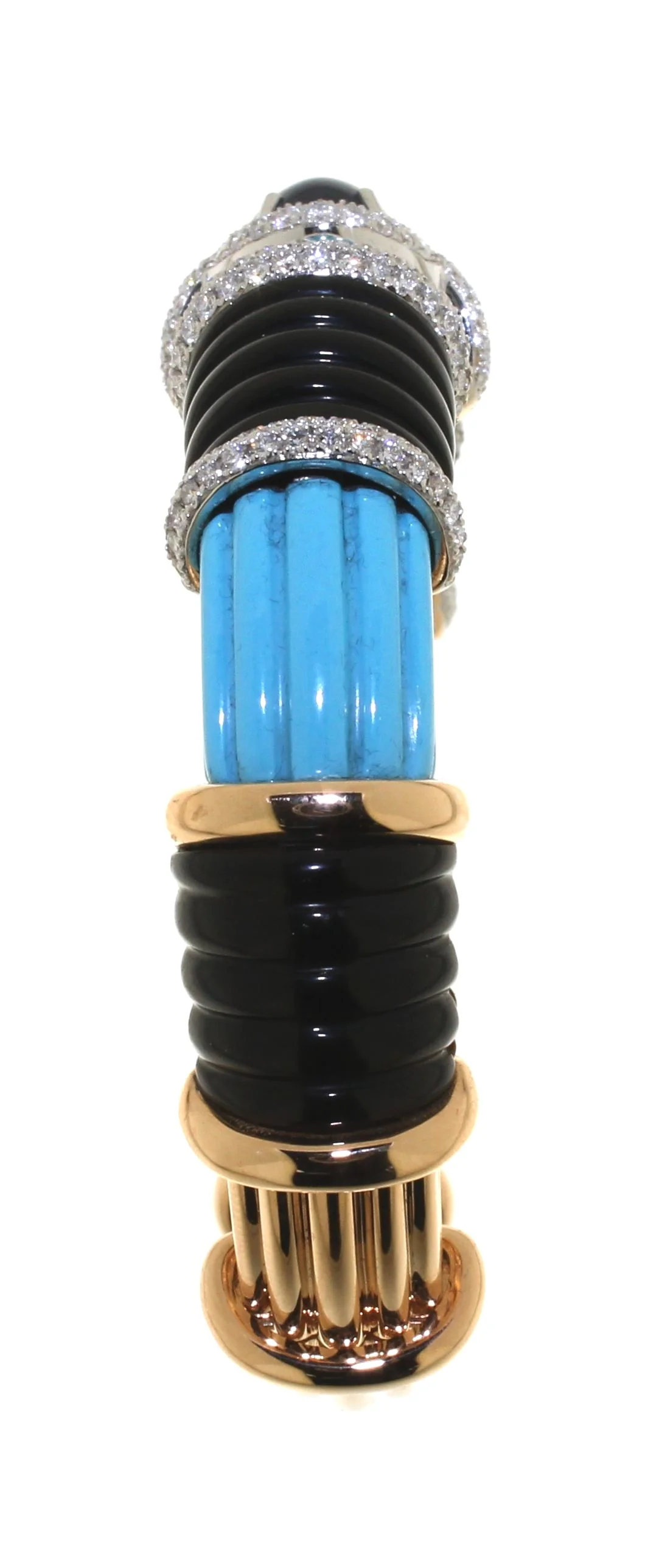 Rock'n'Roll Rose Gold Bangle - Image 4