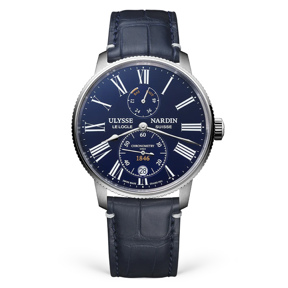Ulysse Nardin - Marine Torpilleur Blue Enamel 42mm - Image 3