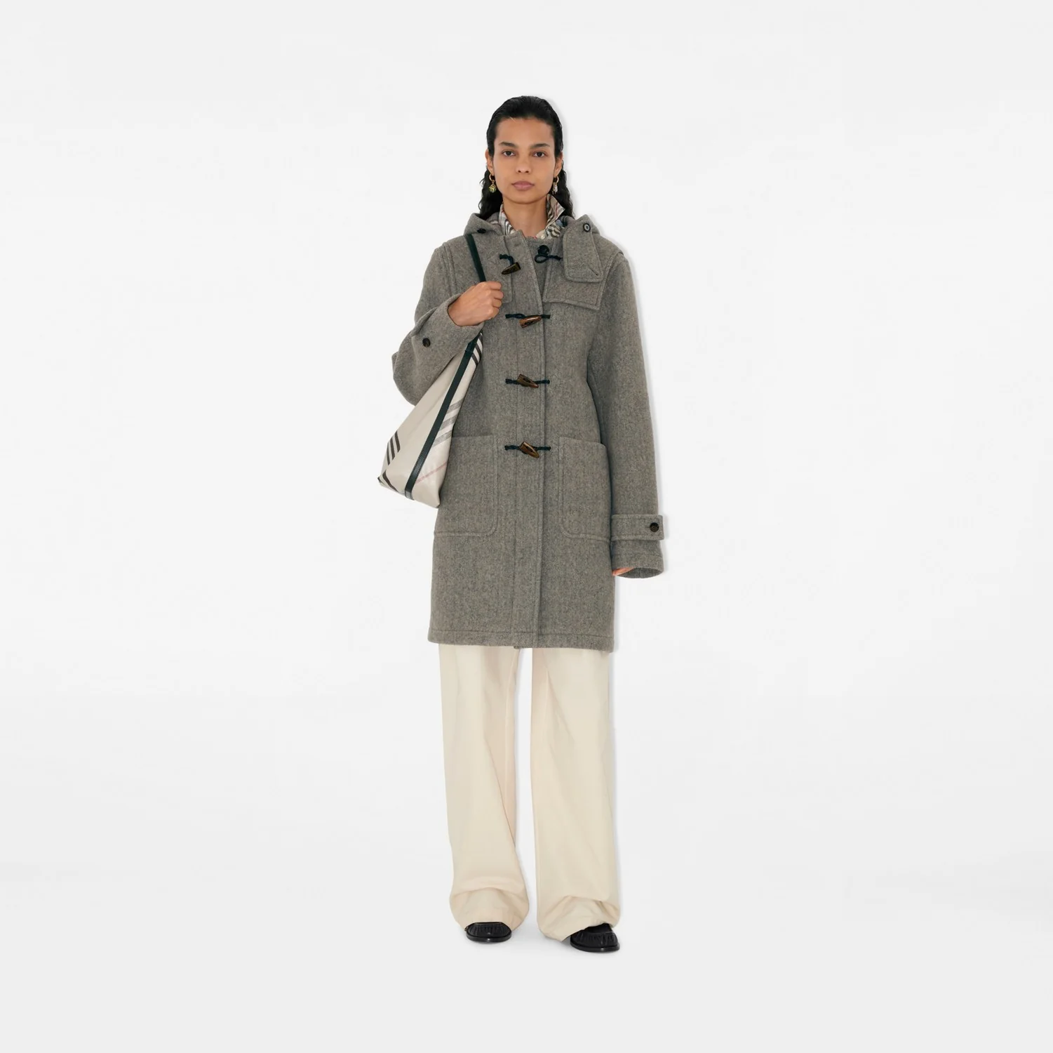Wool Duffle Coat - Image 3