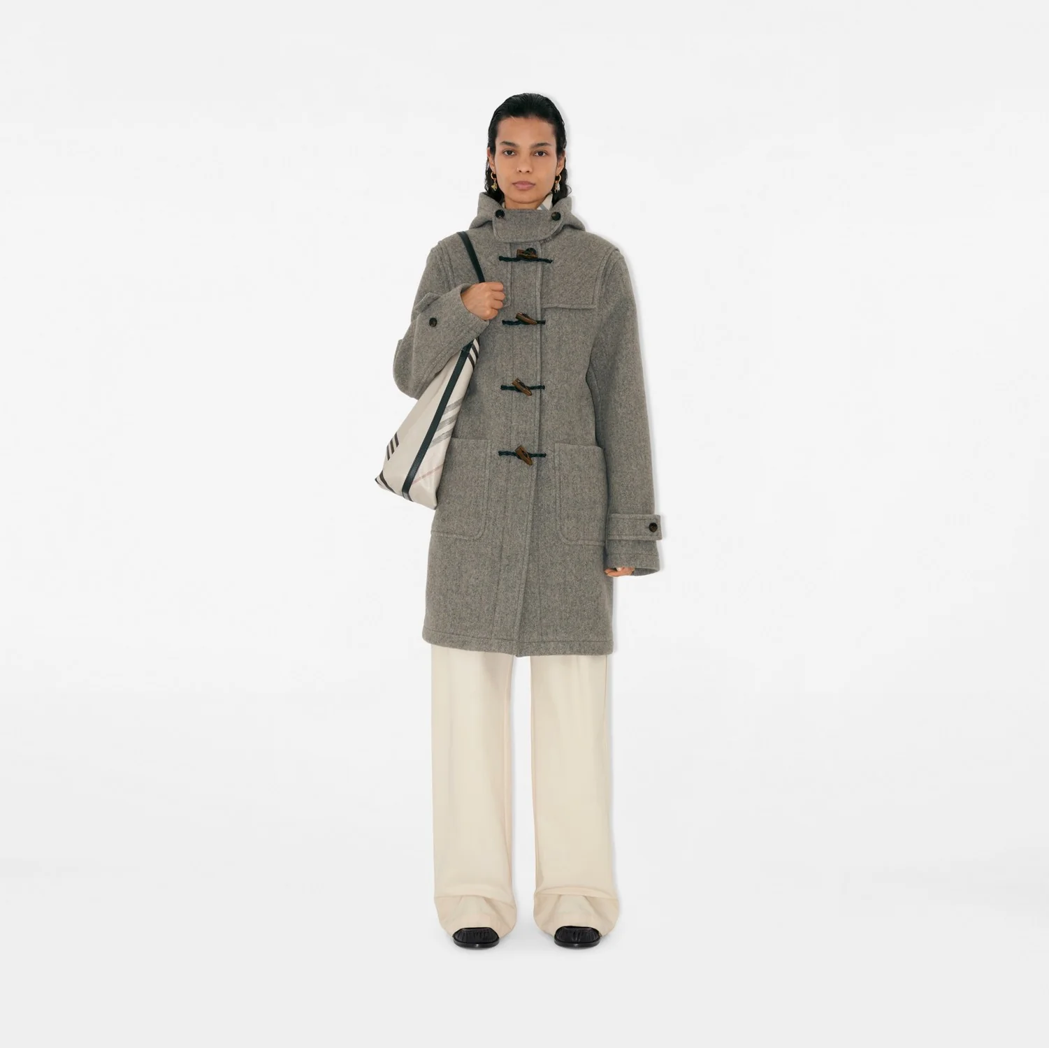 Wool Duffle Coat - Image 4